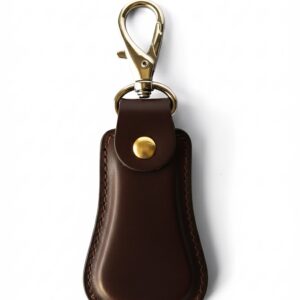 Home Leather Keychain with Belt Loop from Pakistan